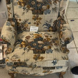 Vintage floral upholstered sofa set - thumbnail 2 of 13