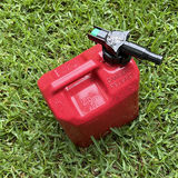 Red Black Max pressure washer with Honda engine and two red gasoline cans - thumbnail 5 of 6