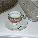Assorted decorative home items: ornate frames, figurines, and glassware - thumbnail 7 of 7