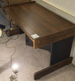 Oak Desk with Storage - thumbnail 1 of 4