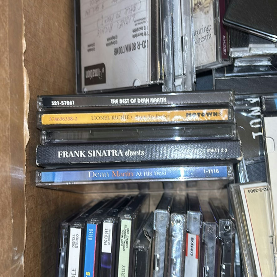 Box of CDs and Cassette Tapes - image 3 of 6