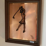 Assorted framed art prints and a standing mirror - thumbnail 6 of 7