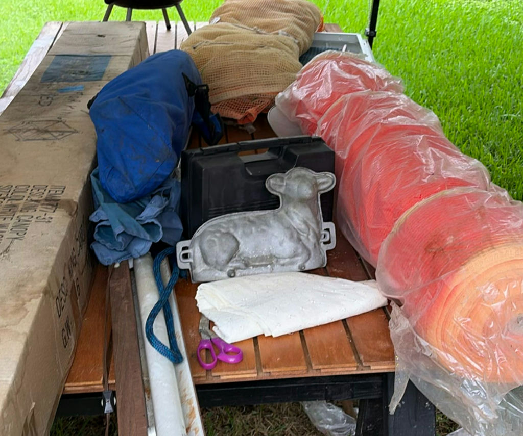Assorted Outdoor Gear and Grill Components - image 1 of 7
