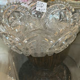 Crystal punch bowl with ten cups - thumbnail 3 of 5