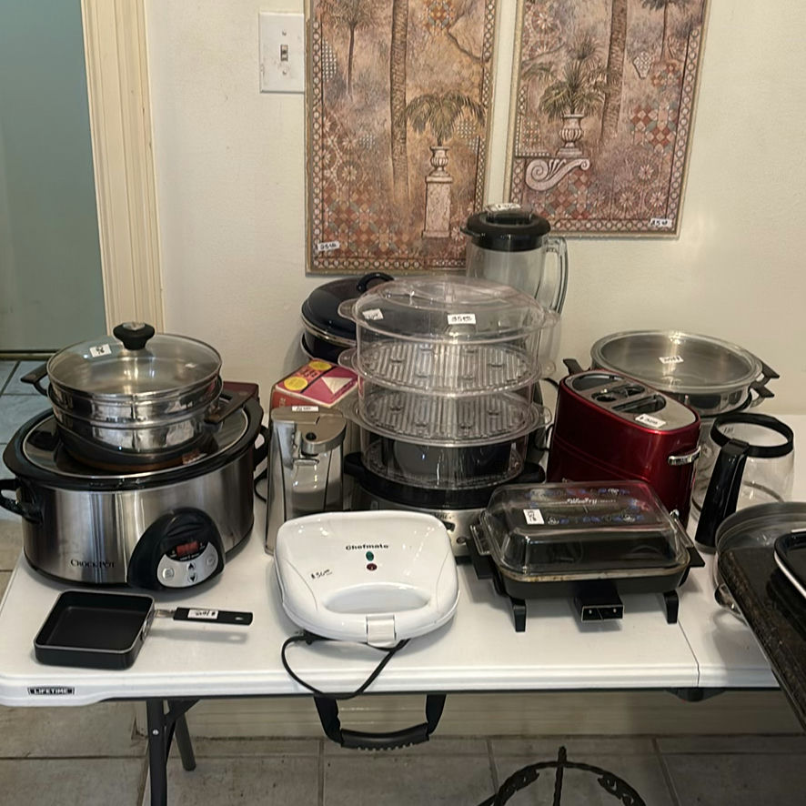 Assorted kitchen appliances, cookware, and gadgets - image 1 of 19