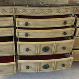 Ornate carved dresser with mirror - thumbnail 7 of 8