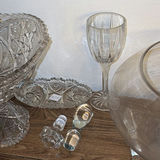 Crystal Glassware Collection with Bowls, Compotes, and Stemware - thumbnail 3 of 11