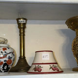 Assorted decorative glassware and brass sculpture - thumbnail 4 of 5