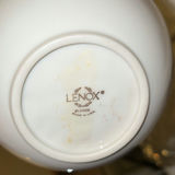 Lenox White Porcelain Decorative Set with Gold Trim - thumbnail 9 of 13