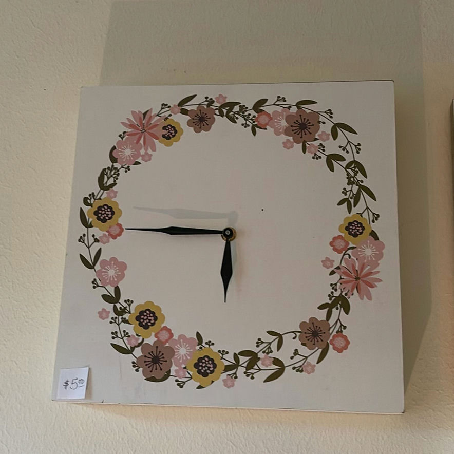 Assorted framed artworks and decorative clock - image 3 of 10