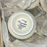 Ivory Elegance porcelain dinnerware set (bowls and mugs) - thumbnail 4 of 7