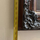 Ornate framed landscape painting - thumbnail 7 of 7