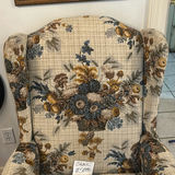 Vintage floral upholstered sofa set - thumbnail 3 of 13