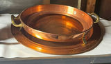 Copper kitchenware set with teapots, mugs and pan - thumbnail 2 of 5