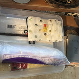 White blankets and decorative throw - thumbnail 2 of 4