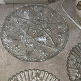 Grapevine-Decorated Ceramic Vases with White Roses and Etched Glassware - thumbnail 8 of 8