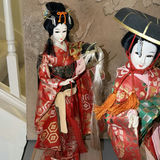 Decorative dolls, porcelain dishes, glassware, and candles - thumbnail 3 of 16