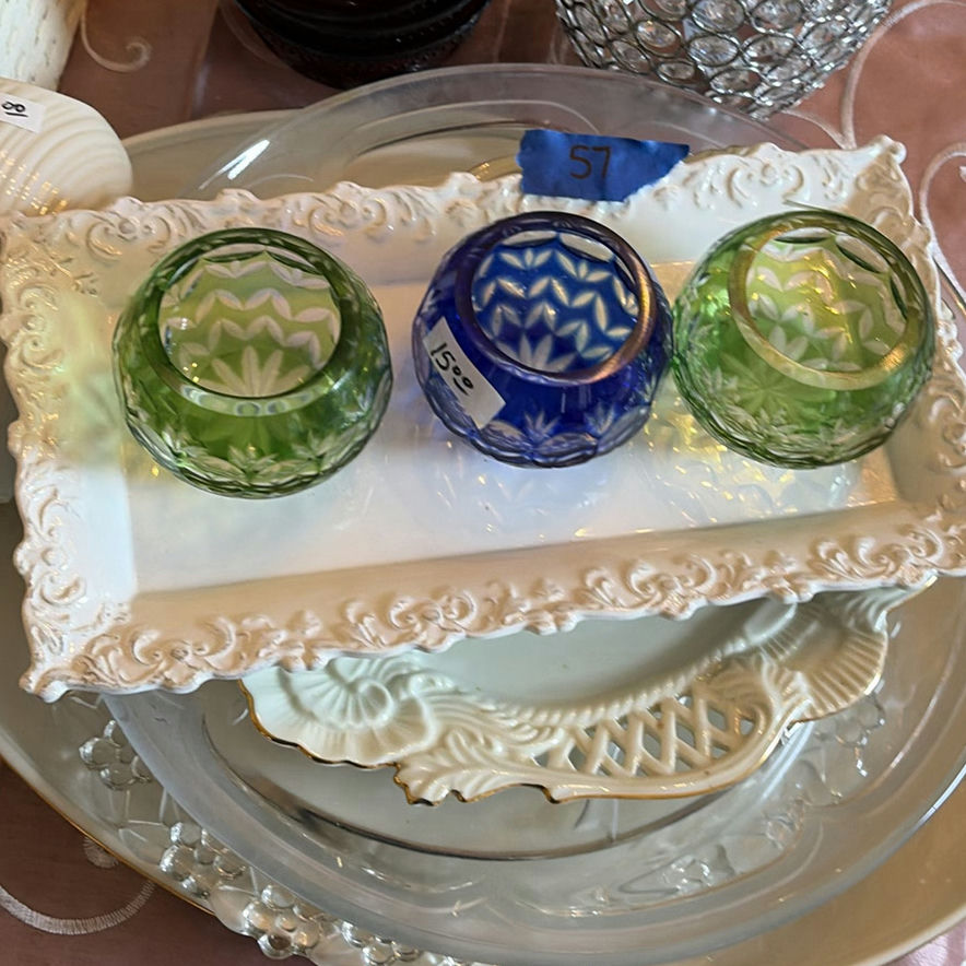 Assorted glassware and ceramic dinnerware - image 2 of 9