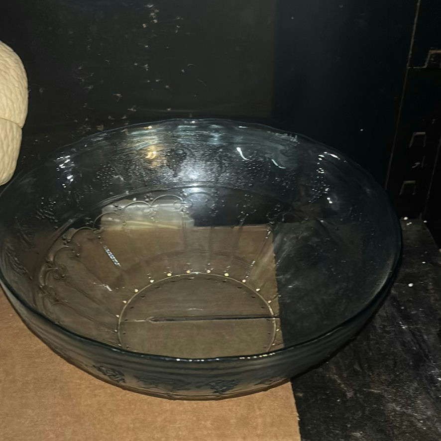 Glassware set with vases, bowl, and tumblers - image 3 of 6