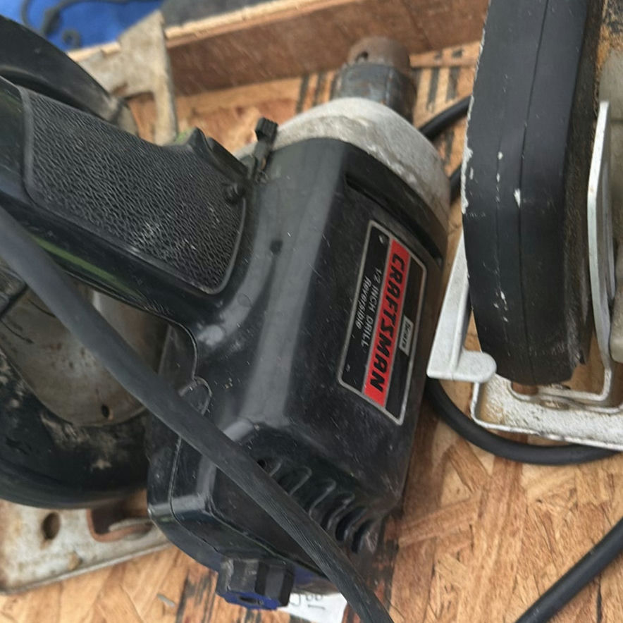 Assorted power tools and tool case - image 3 of 9