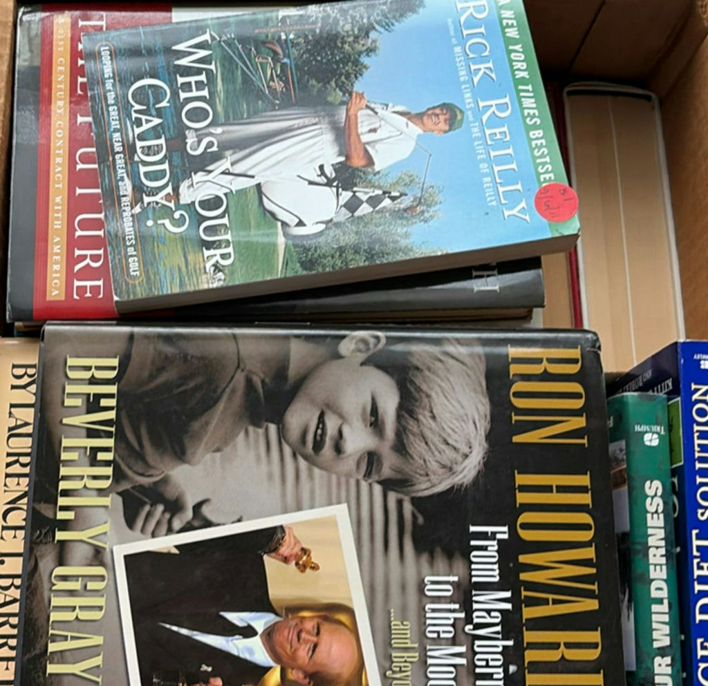 Assorted Books on a Shelf (Photography, Biographies, and Politics) - image 2 of 5