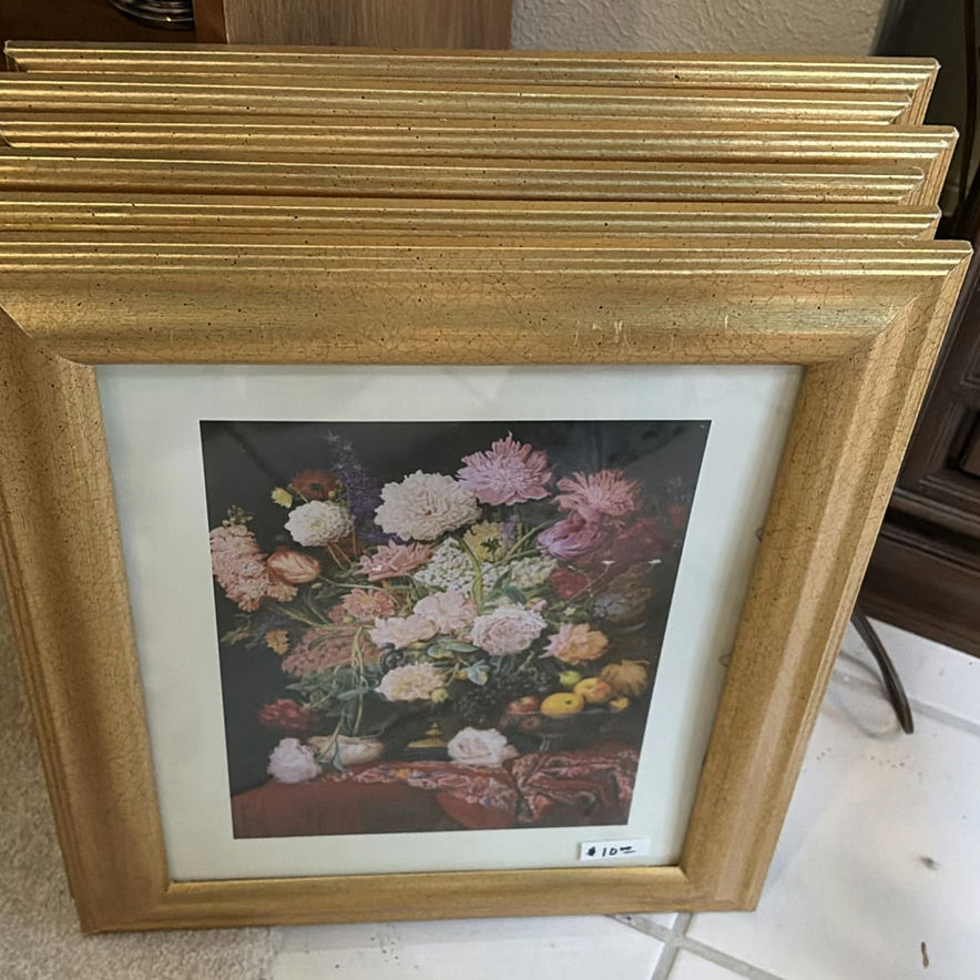 Collection of Framed Botanical and Still-Life Art - image 5 of 11