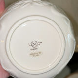 Lenox porcelain dinnerware collection with gold trim - thumbnail 9 of 27