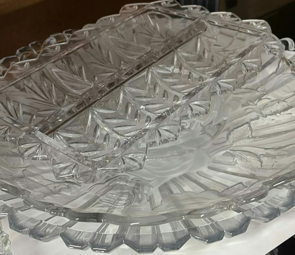 Crystal glass bowls and serving dishes set - image 5 of 5