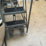 Metal rolling multi-step stair ladder - thumbnail 2 of 5