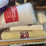 White blankets and decorative throw - thumbnail 4 of 4