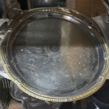 Ornate silver-plated serving trays and bowls - thumbnail 4 of 8