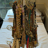 Beaded necklaces on a necklace display tree - thumbnail 5 of 10