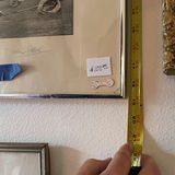 Assorted framed artworks and decorative clock - thumbnail 9 of 10