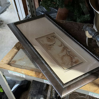 Assorted vintage home decor and storage items - Image 1 of 8