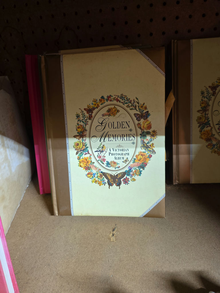 Assorted Christmas-themed decor and vintage photo albums - image 18 of 19