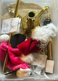 Autumn fall decor assortment with pumpkins and gold accents - thumbnail 1 of 6