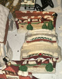 Assorted Christmas Village Figurines and Ceramic Decorations - thumbnail 4 of 11