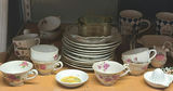 Assorted teacups, bowls, plates and glassware - thumbnail 1 of 7