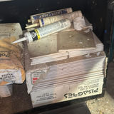 Tile installation materials: cement backer boards, grout, and caulk - thumbnail 2 of 3