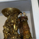 Assorted decorative glassware and brass sculpture - thumbnail 5 of 5