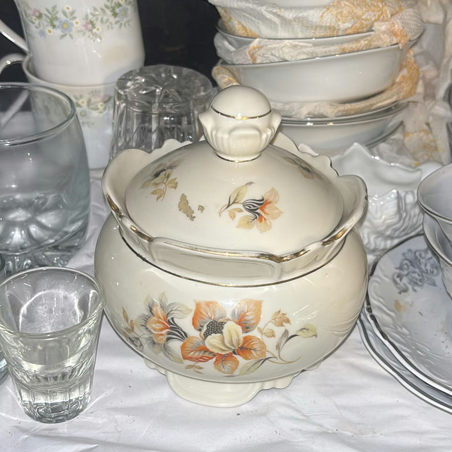 Floral Johann Haviland porcelain tableware set - image 6 of 11