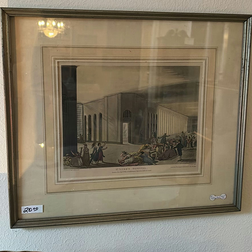 Assorted framed artworks and decorative clock - image 2 of 10