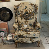 Vintage floral upholstered sofa set - thumbnail 1 of 13