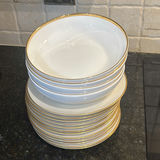 Assorted white ceramic dinnerware and tortilla shell pan set - thumbnail 6 of 13