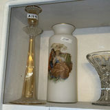 Assorted decorative glassware and brass sculpture - thumbnail 2 of 5