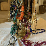 Beaded necklaces on a necklace display tree - thumbnail 3 of 10