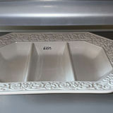Glass platter and assorted porcelain dinnerware - thumbnail 6 of 6