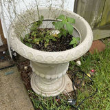 Ornate garden planters and iron umbrella stand - thumbnail 3 of 5