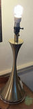 Three-Drawer Wooden Dresser with 2 Brass Lamps - thumbnail 5 of 5