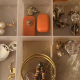 Assorted jewelry in plastic organizers - thumbnail 9 of 11